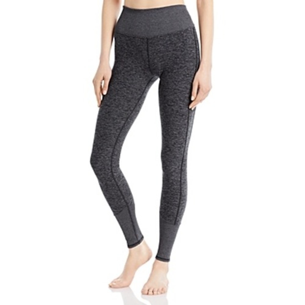 Alo Yoga Alosoft Lounge Leggings Dark Heather Gray High Waist Small Hailey B.